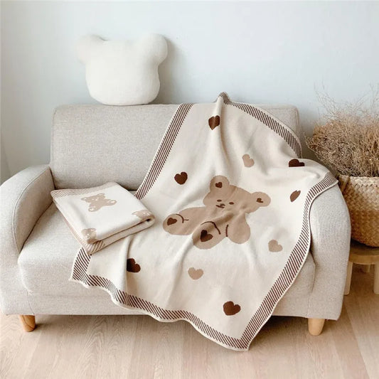 Cobertor Baby Cotton Urso 110x85cm